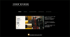 Desktop Screenshot of juanbilbaoshop.com